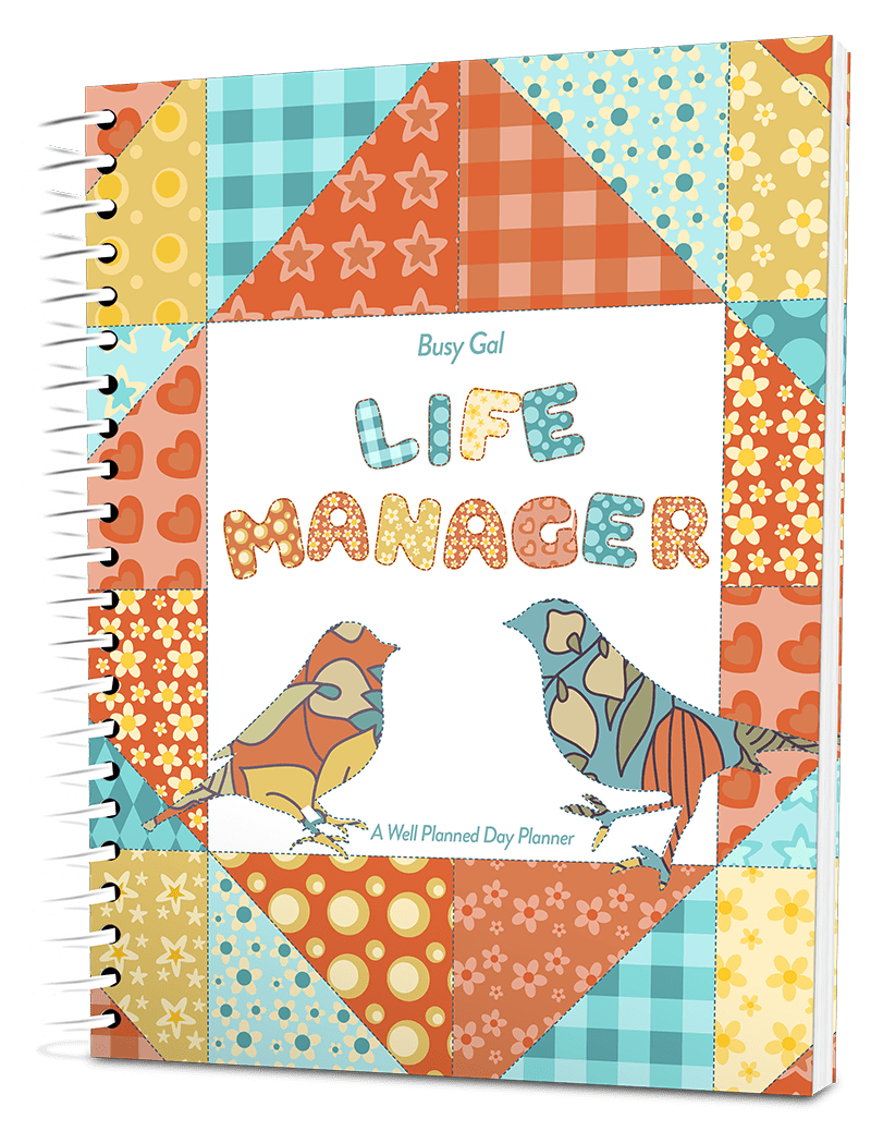 Preview Your Custom Busy Gal Life Manager Planner!