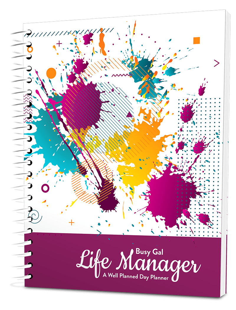 Preview Your Custom Busy Gal Life Manager Planner!