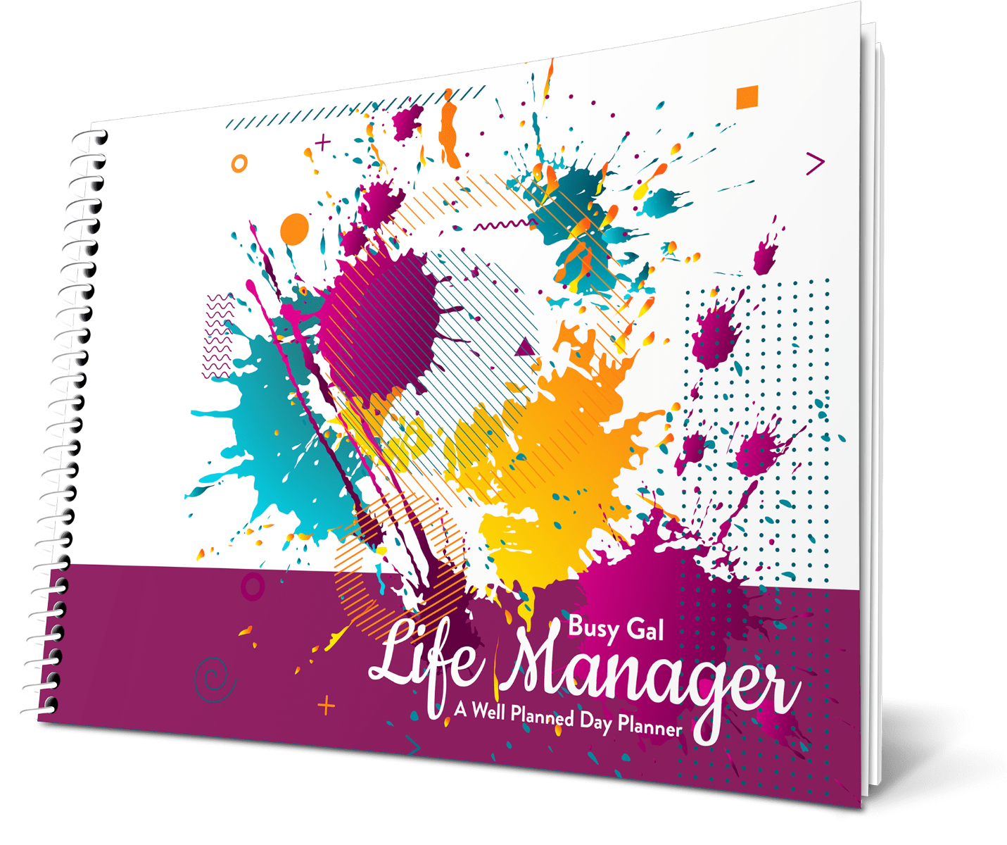 Preview Your Custom Busy Gal Life Manager Planner!