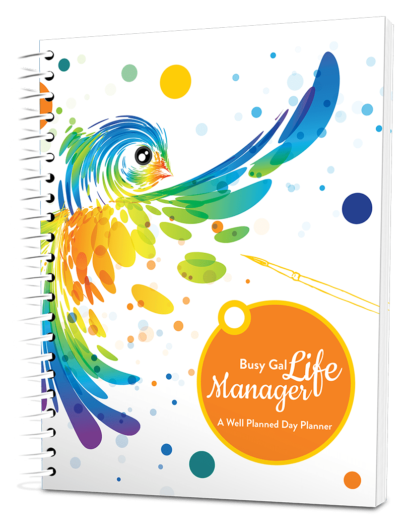 Preview Your Custom Busy Gal Life Manager Planner!