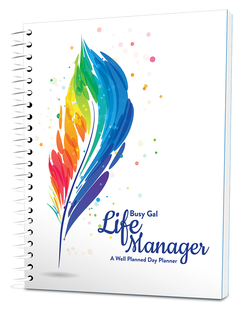 Preview Your Custom Busy Gal Life Manager Planner!