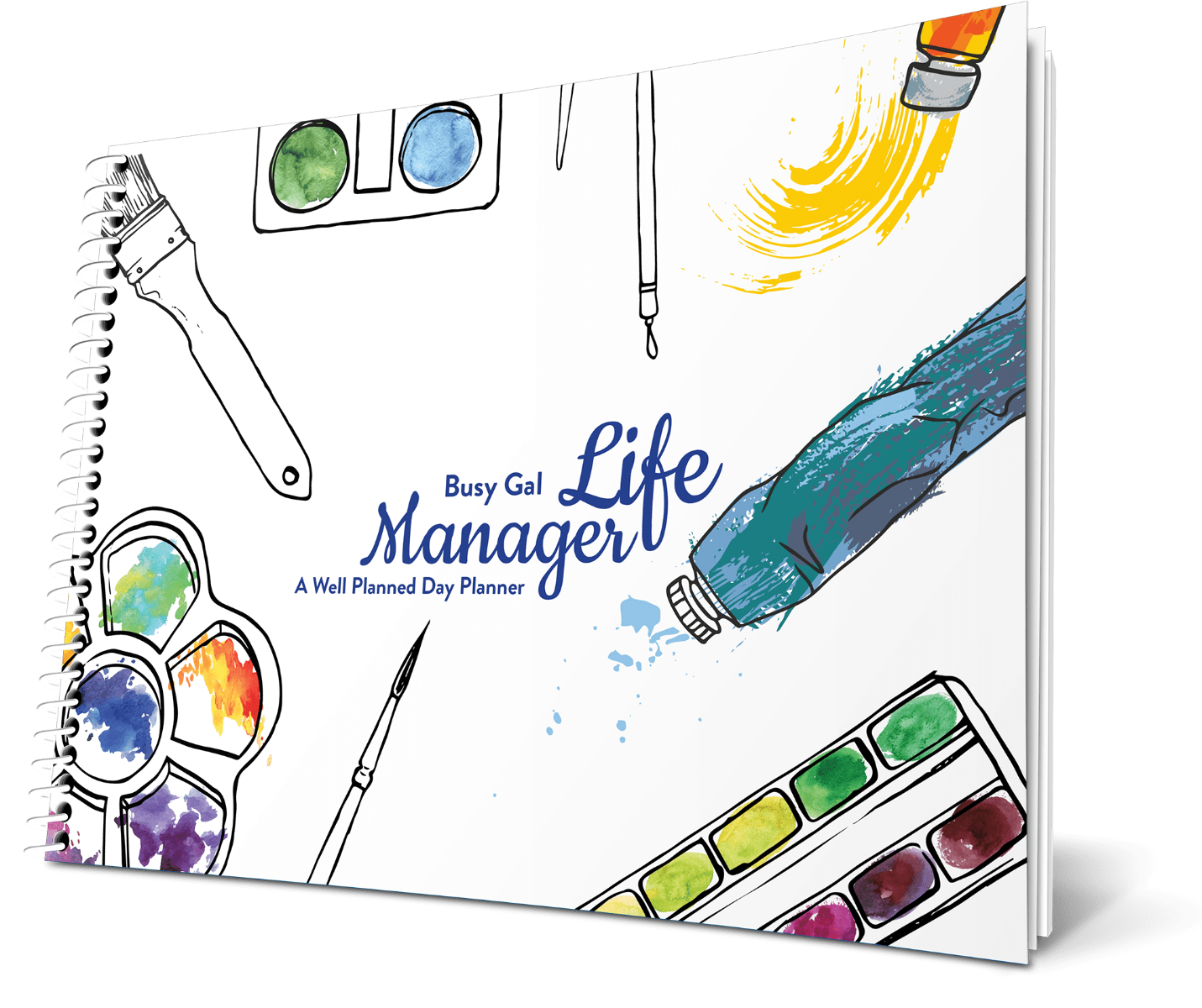 Preview Your Custom Busy Gal Life Manager Planner!