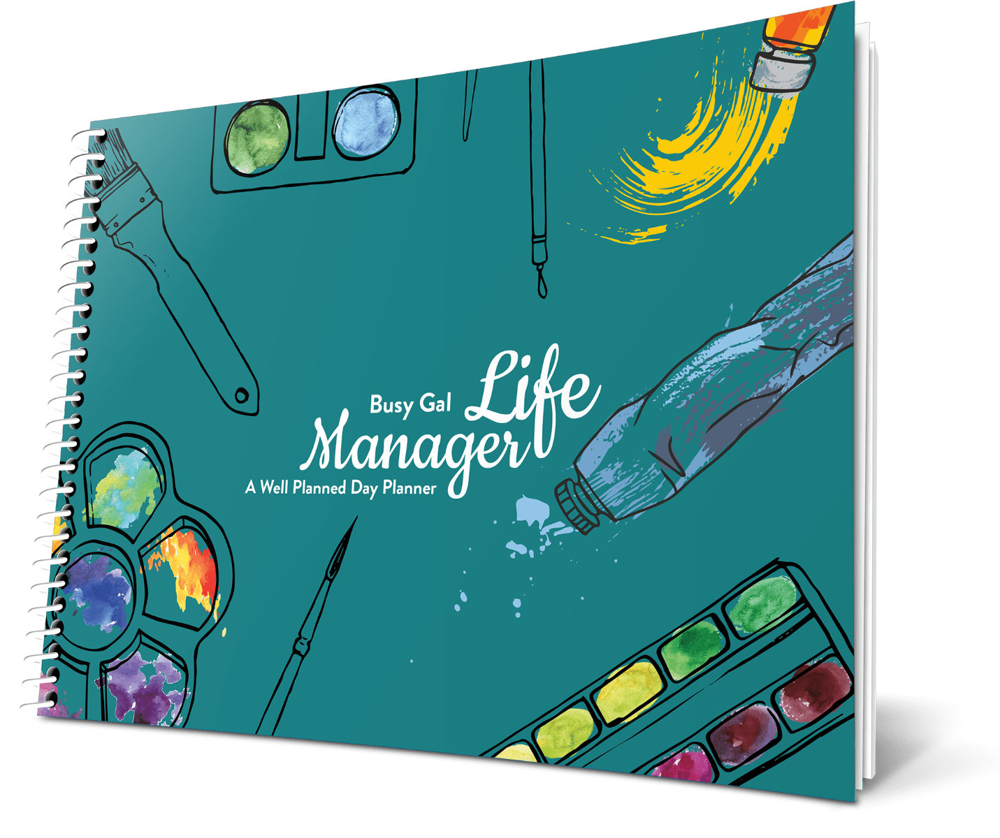 Preview Your Custom Busy Gal Life Manager Planner!