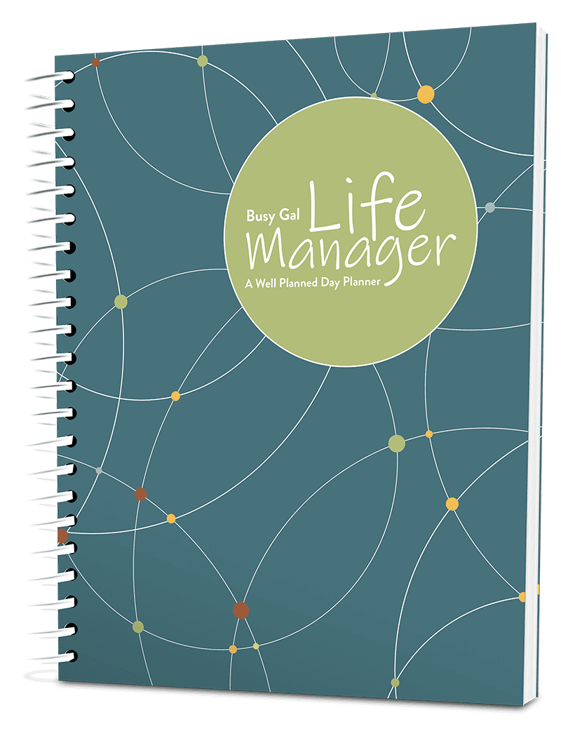 Preview Your Custom Busy Gal Life Manager Planner!