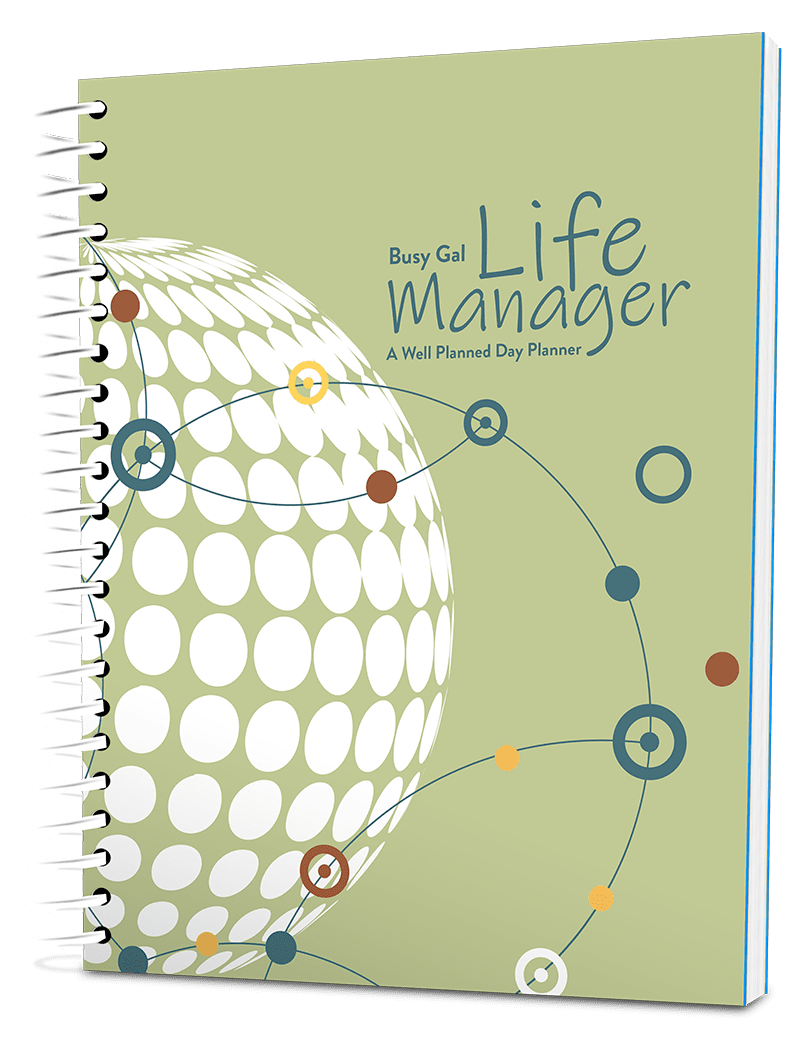 Preview Your Custom Busy Gal Life Manager Planner!