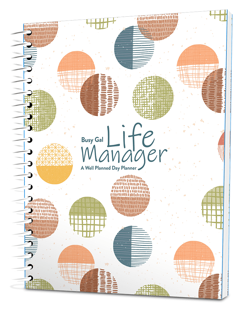 Preview Your Custom Busy Gal Life Manager Planner!