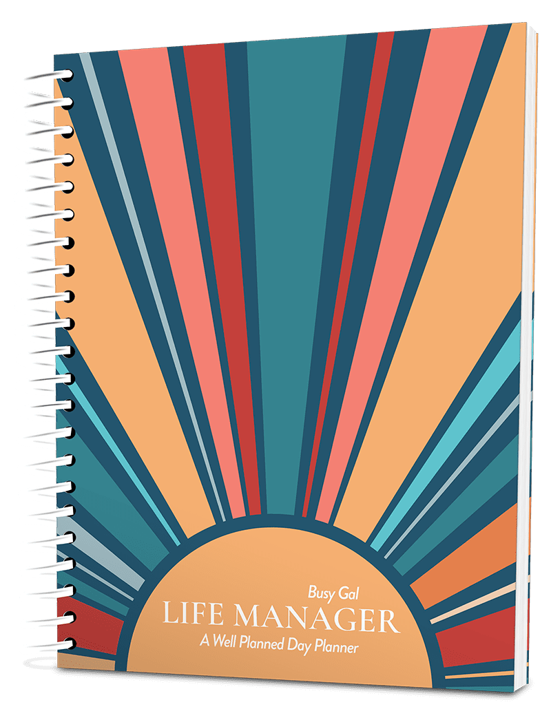 Preview Your Custom Busy Gal Life Manager Planner!