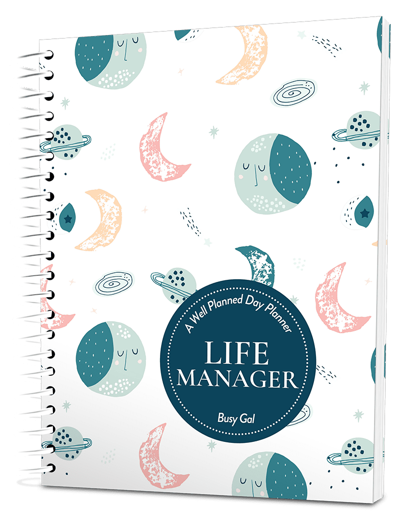 Preview Your Custom Busy Gal Life Manager Planner!