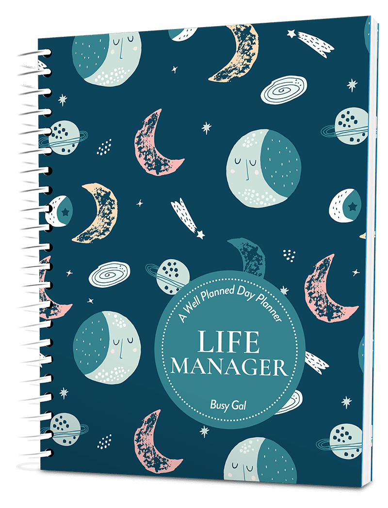 Preview Your Custom Busy Gal Life Manager Planner!