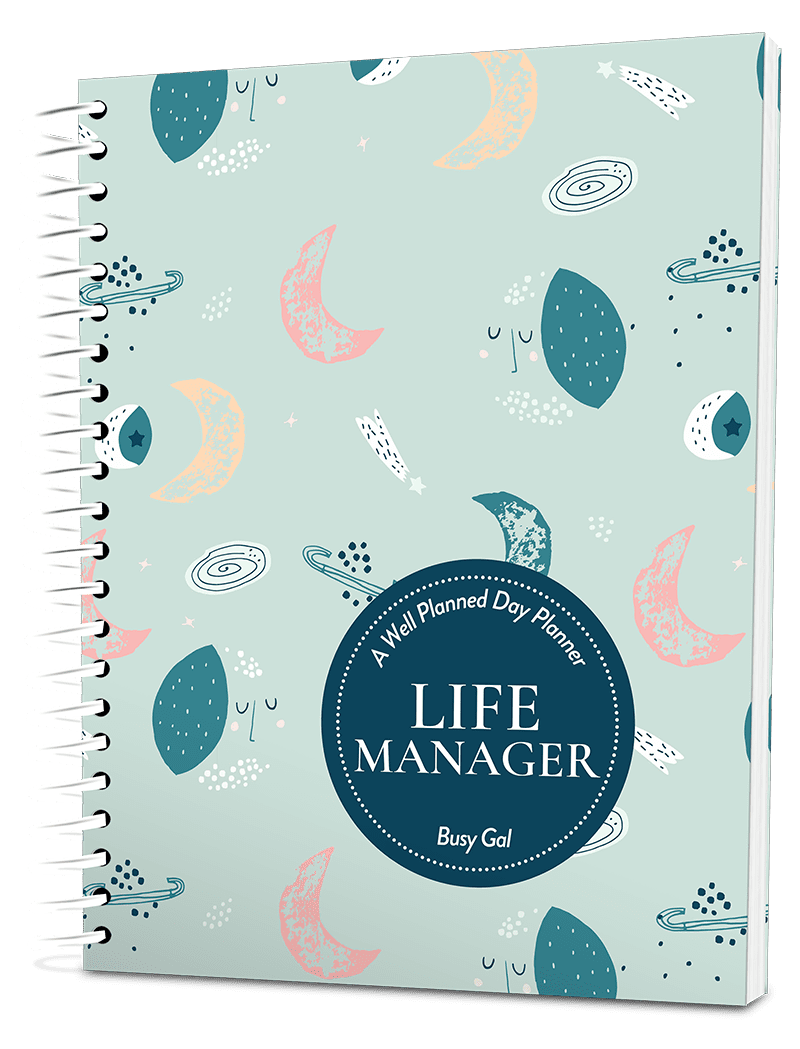 Preview Your Custom Busy Gal Life Manager Planner!