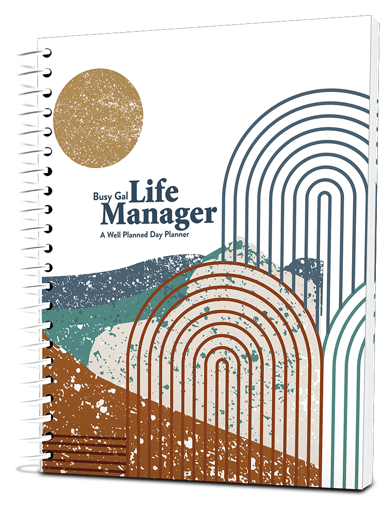 Preview Your Custom Busy Gal Life Manager Planner!