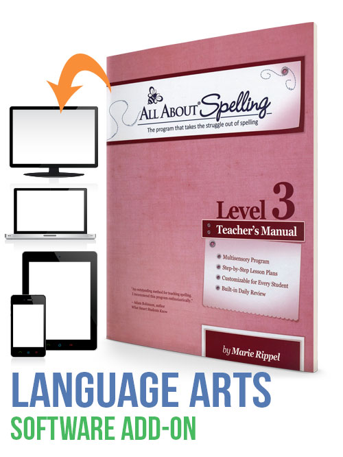 Curriculum Schedule for All About Spelling Level 3