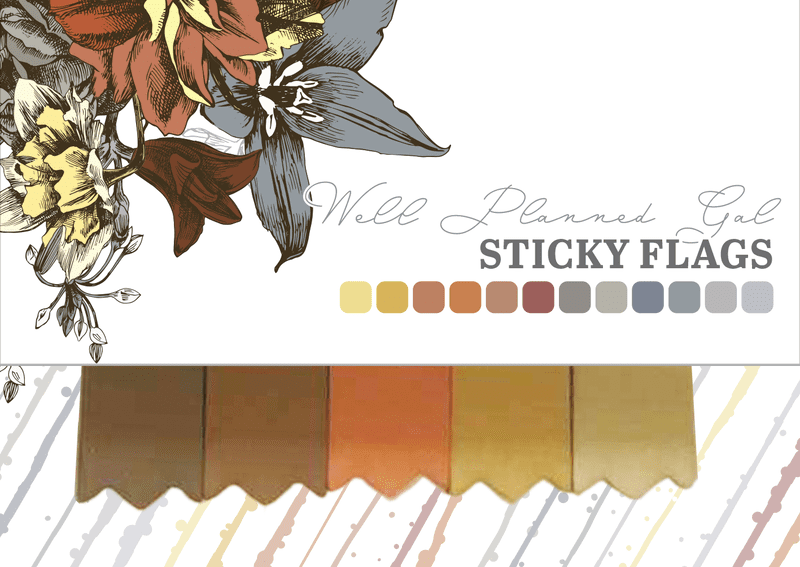 Sticky Flags - Cinnamon