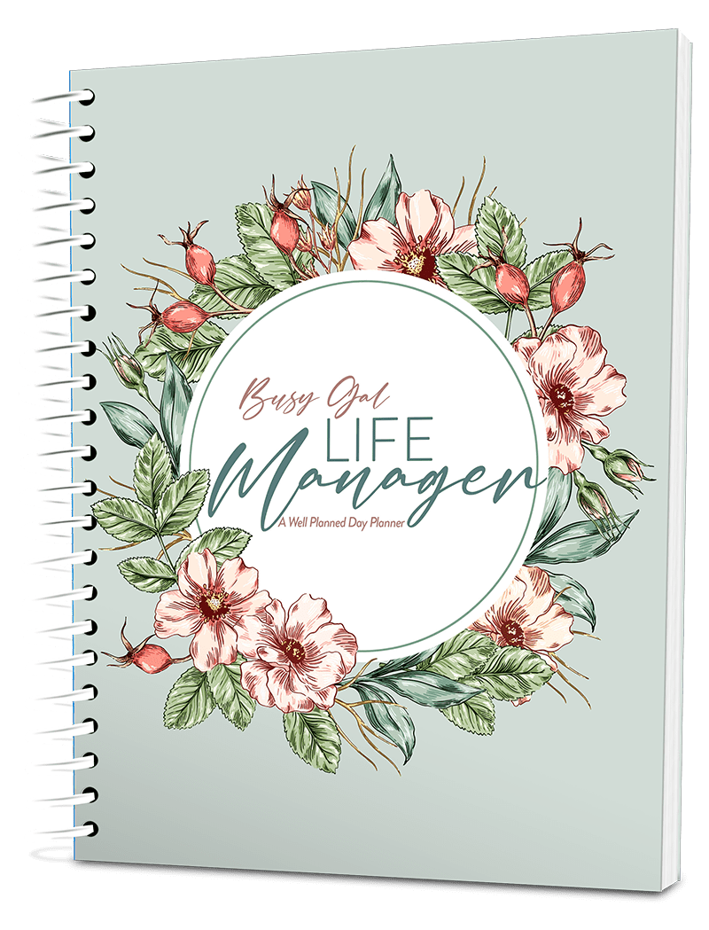 Preview Your Custom Busy Gal Life Manager Planner!