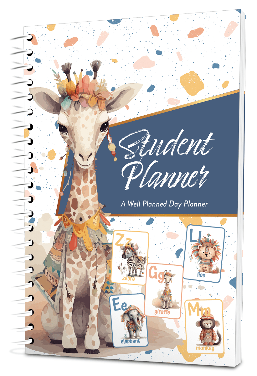 Well planned gal homeschool planner wild rose wreath well planned gal